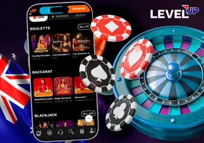 Real-time live dealer casino games, blackjack and roulette tables at Level Up.